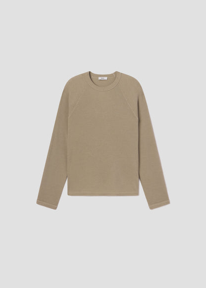 Men Payson Waffle Tee in Wicker - Agolde