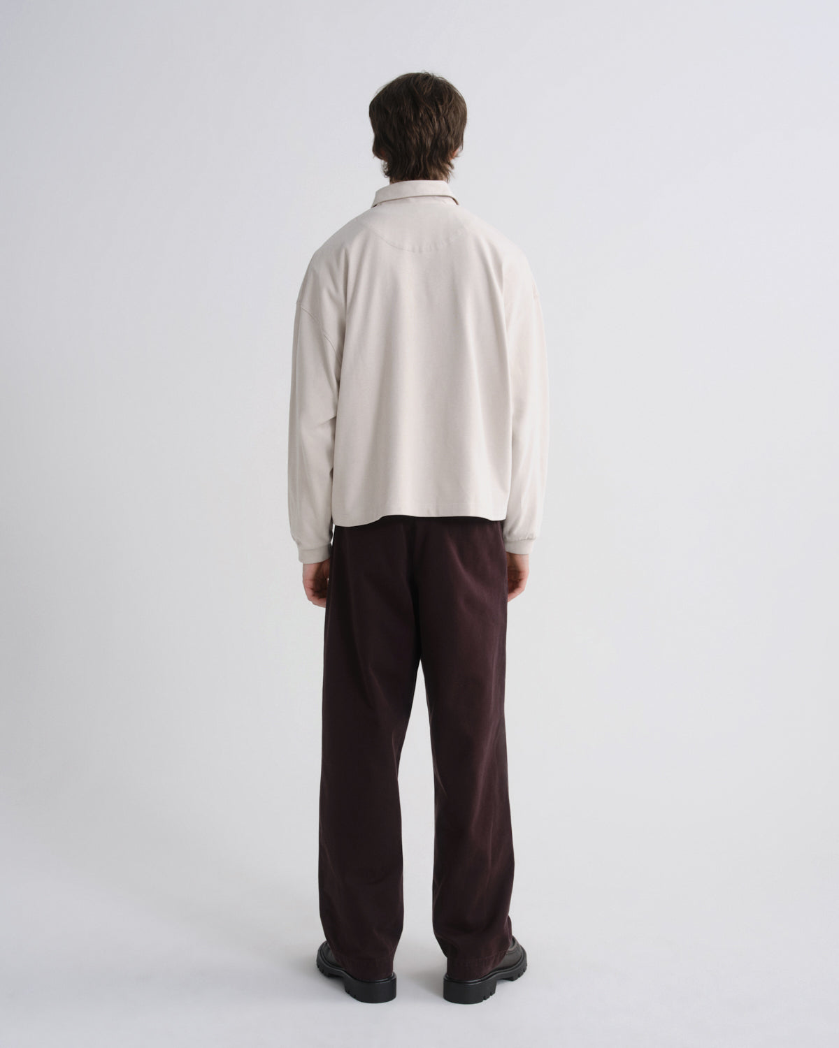 Men Darius Polo in Sand - Agolde