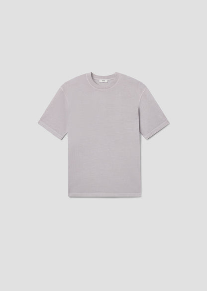 Men Asha Mock Neck Tee in Primer - Agolde