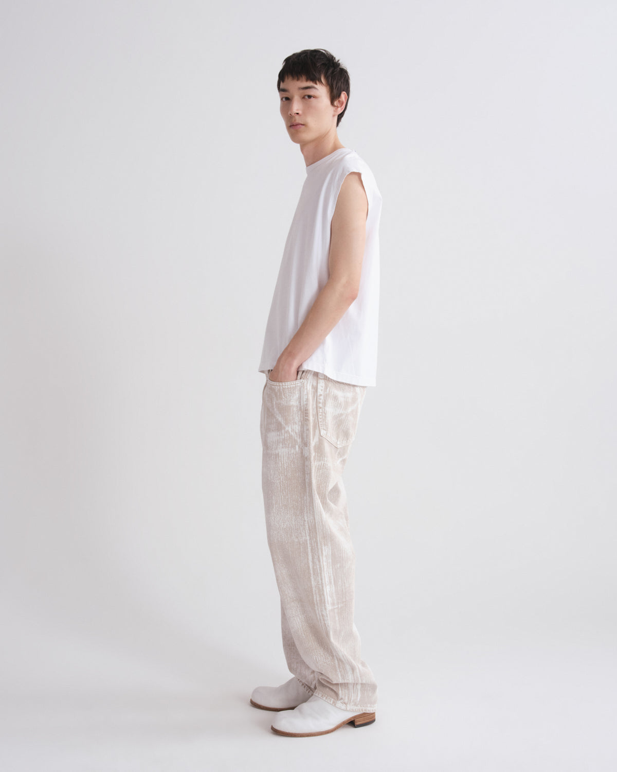 Men Fusion Jean in Shell - Agolde