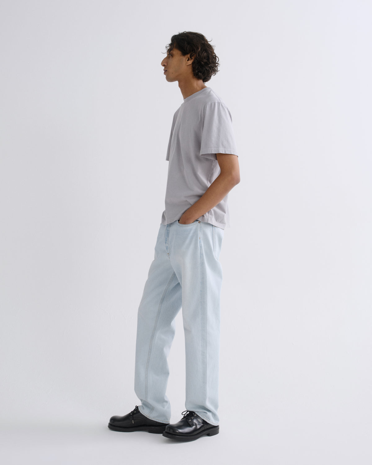 Men 90S Jean Mid Rise Loose Fit in Ruse - Agolde