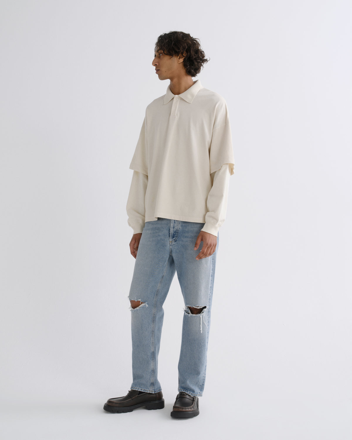 Men 90's Jean in Threadbare - Agolde
