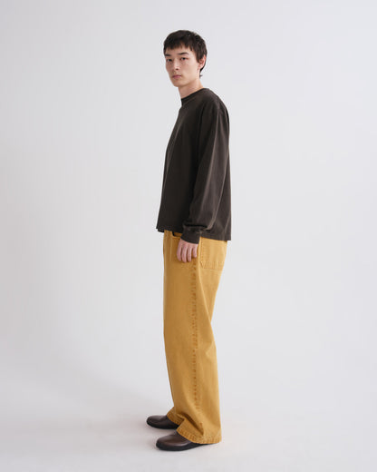 Men Long Sleeve Drop Shoulder Asha in Fracture - Agolde
