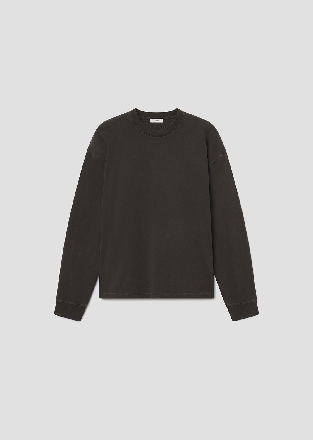 Men Long Sleeve Drop Shoulder Asha in Fracture - Agolde