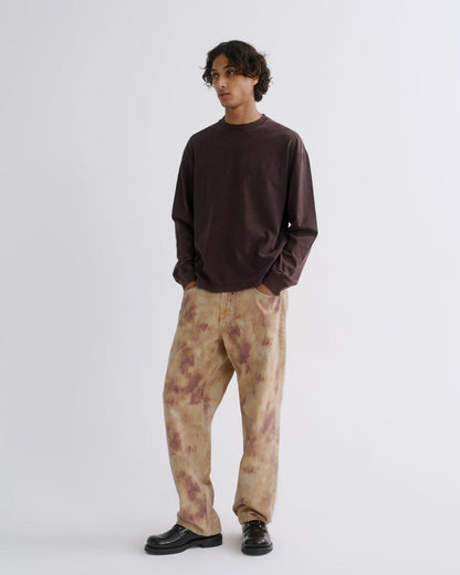 Men Long Sleeve Drop Shoulder Asha in Mocha - Agolde