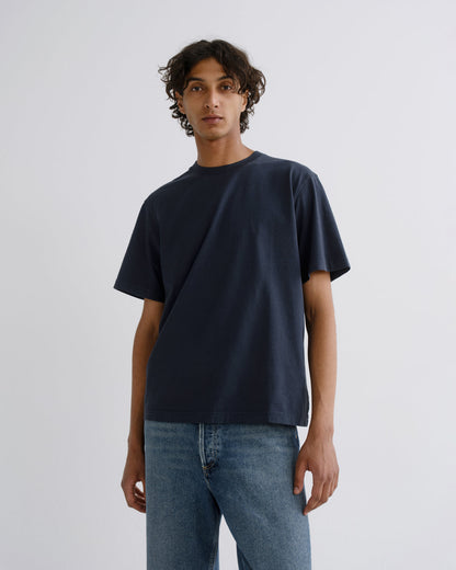 Men Asha Mock Neck Tee in Lyon - Agolde