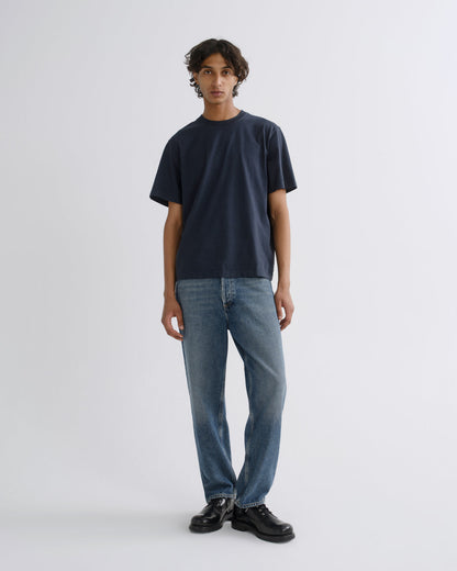 Men Asha Mock Neck Tee in Lyon - Agolde