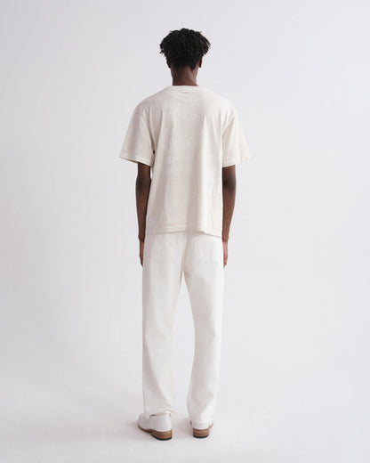 Men Asha Mock Neck Tee in Tempo - Agolde
