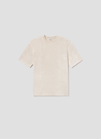 Men Asha Mock Neck Tee in Tempo - Agolde