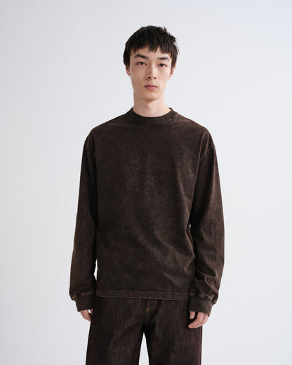 Men Long Sleeve Drop Shoulder Asha in Pulse - Agolde
