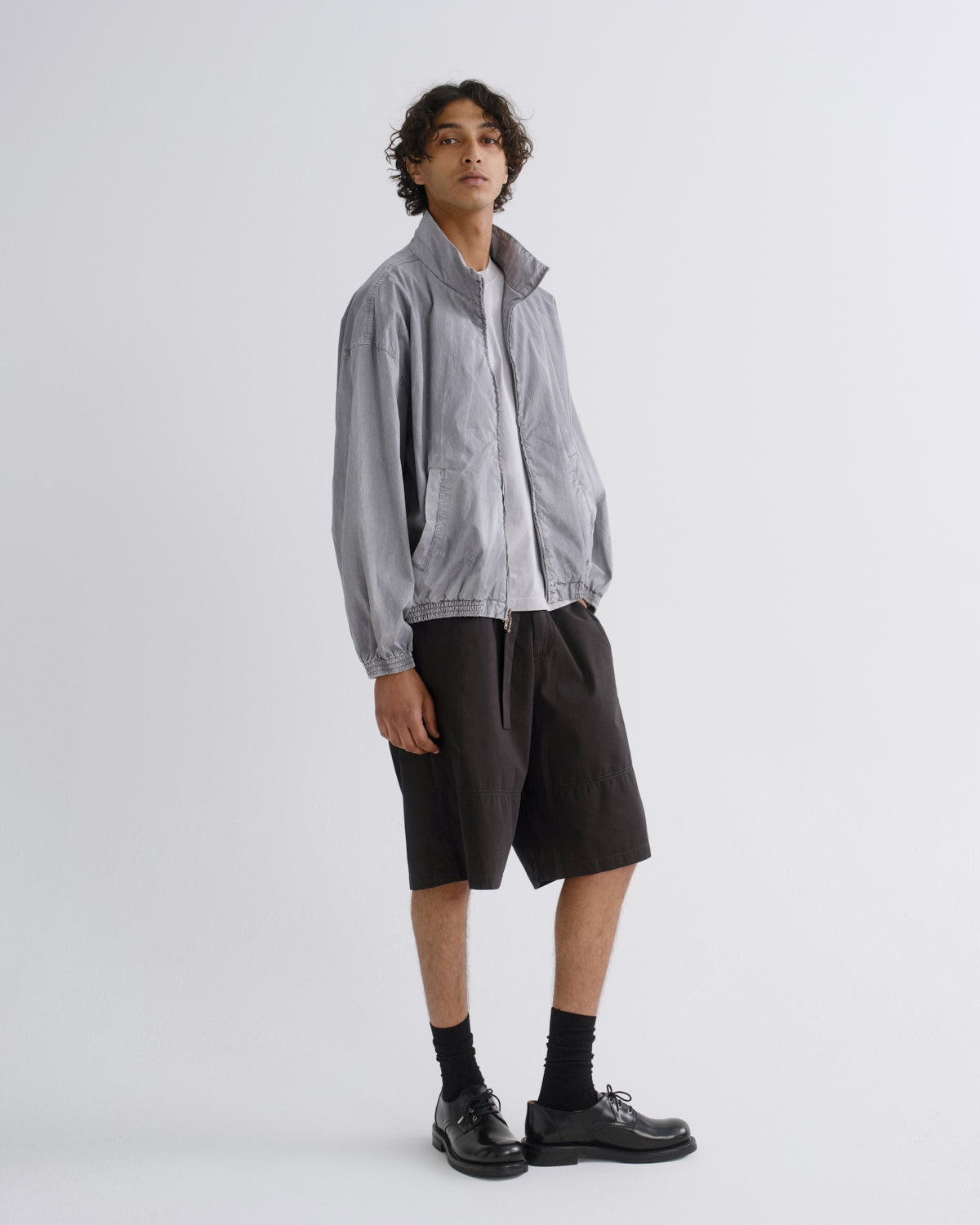 Men Marshall Windbreaker in Creased Counter - Agolde
