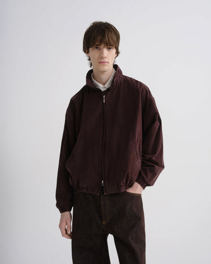 Men Marshall Windbreaker in Creased Puce - Agolde