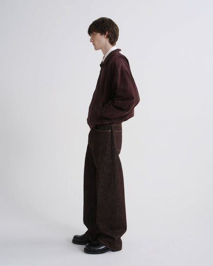 Men Marshall Windbreaker in Creased Puce - Agolde
