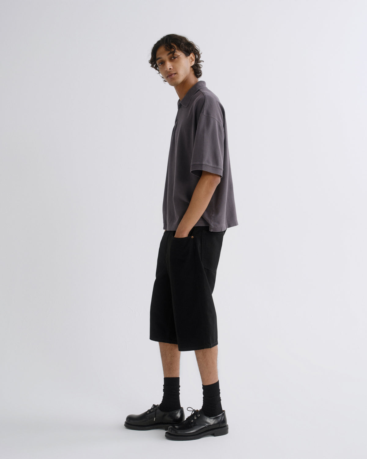 Men Curren Polo in Connection - Agolde