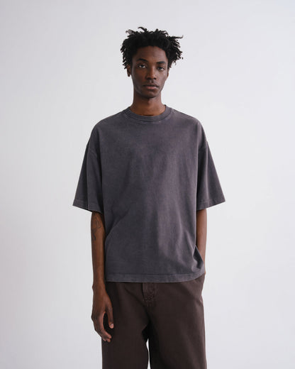 Men Portman Tee in Washed Grey - Agolde
