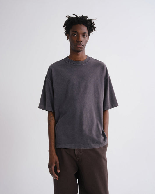 Men Portman Tee in Washed Grey - Agolde