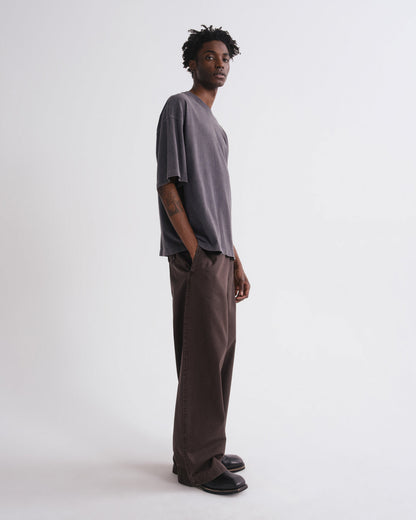 Men Portman Tee in Washed Grey - Agolde