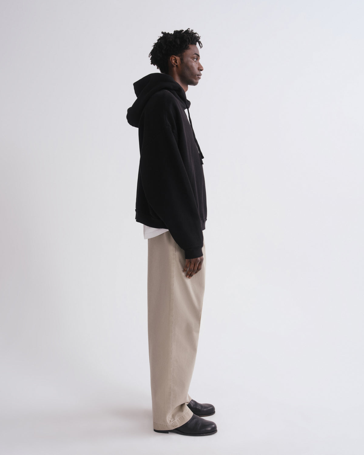 Men Salford Hoodie in Black - Agolde