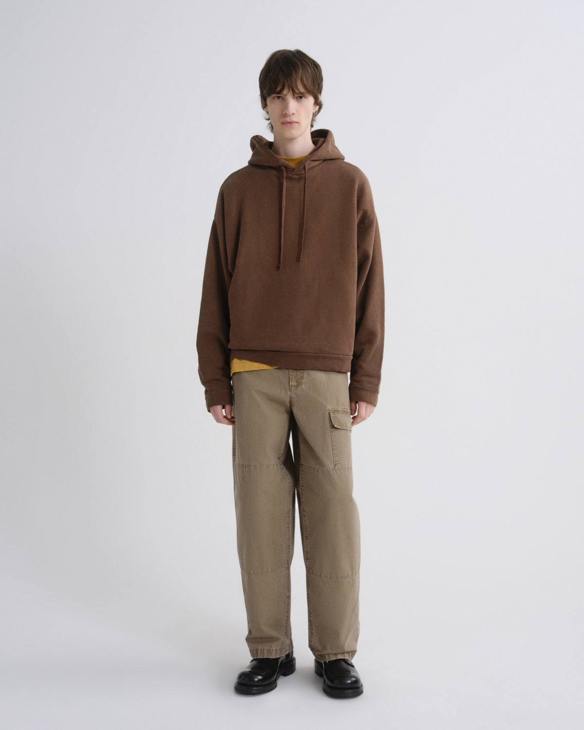 Men Salford Hoodie in Sumac - Agolde