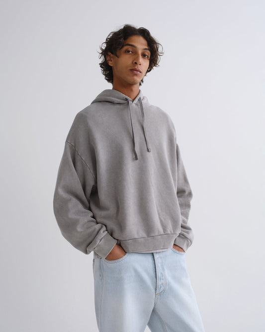 Men Salford Hoodie in Counter - Agolde