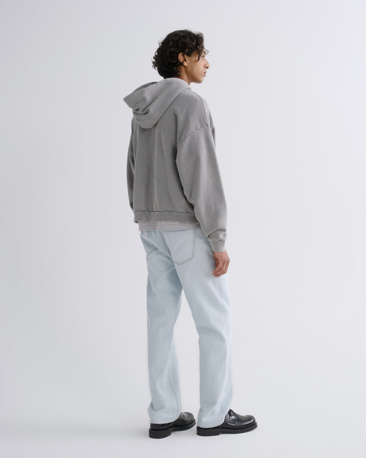 Men Salford Hoodie in Counter - Agolde
