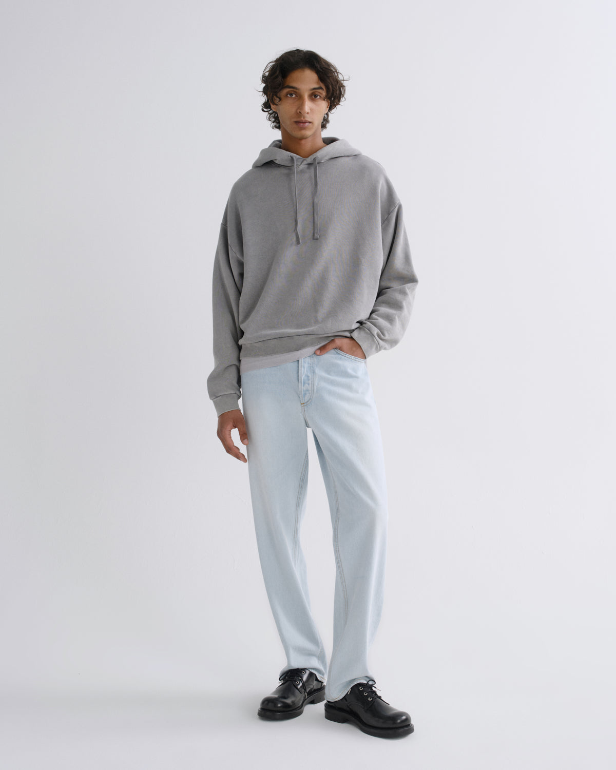 Men Salford Hoodie in Counter - Agolde