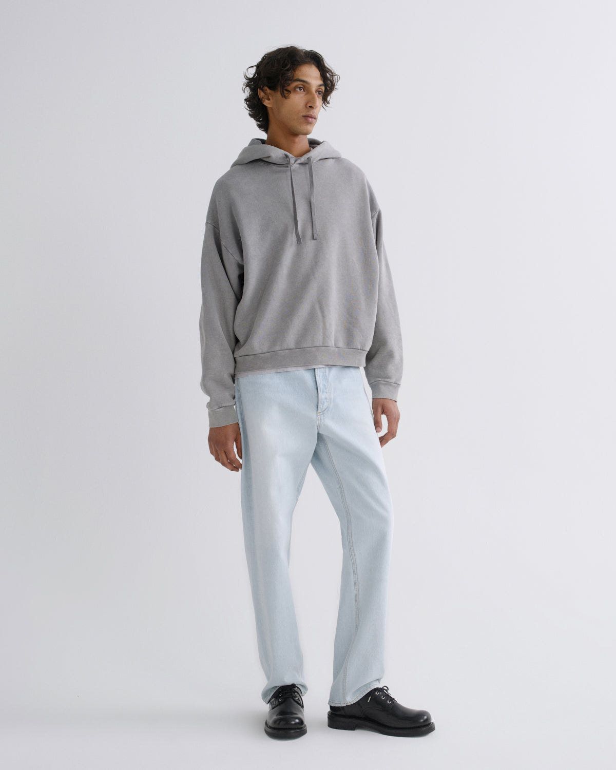 Men Salford Hoodie in Counter - Agolde