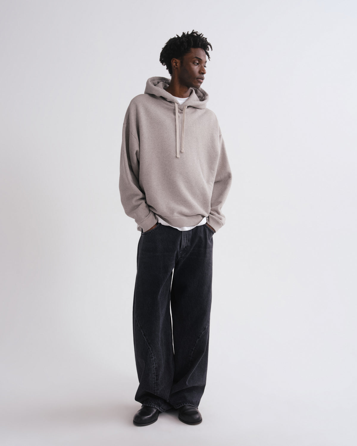 Men Salford Hoodie in Digital - Agolde