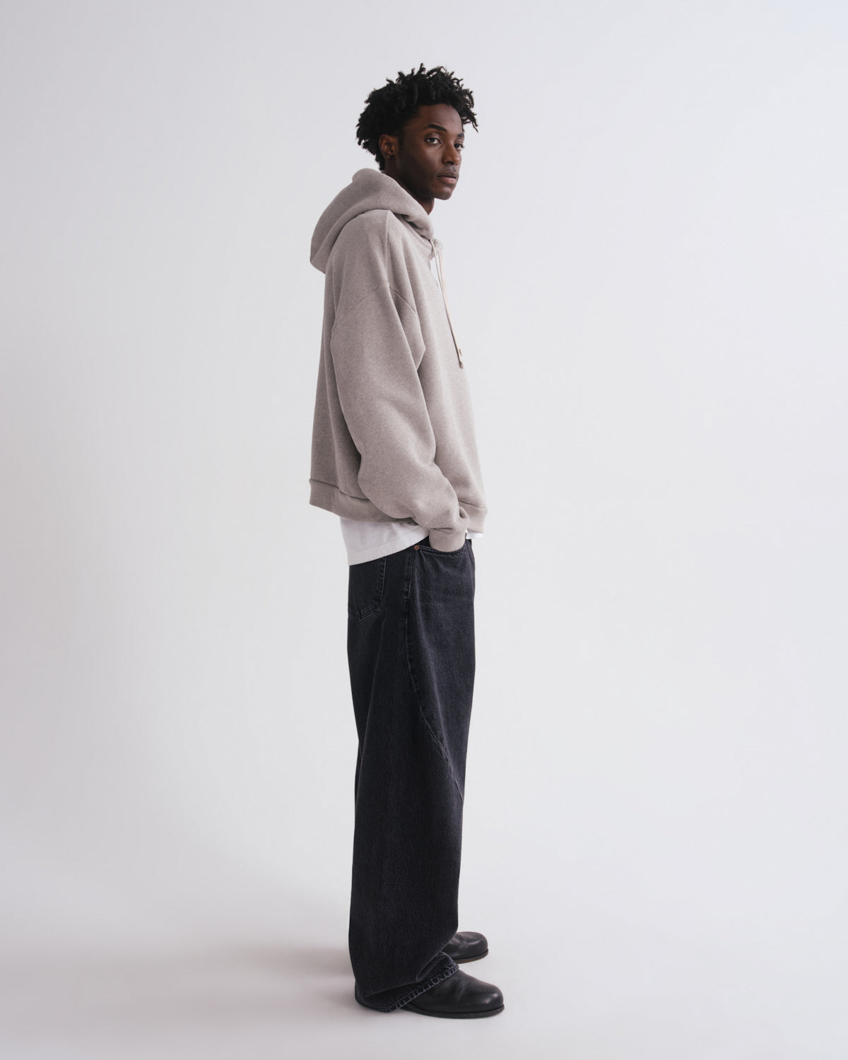 Men Salford Hoodie in Digital - Agolde