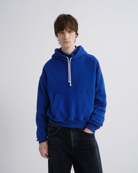 Men Boyce Hoodie in Cobalt - Agolde