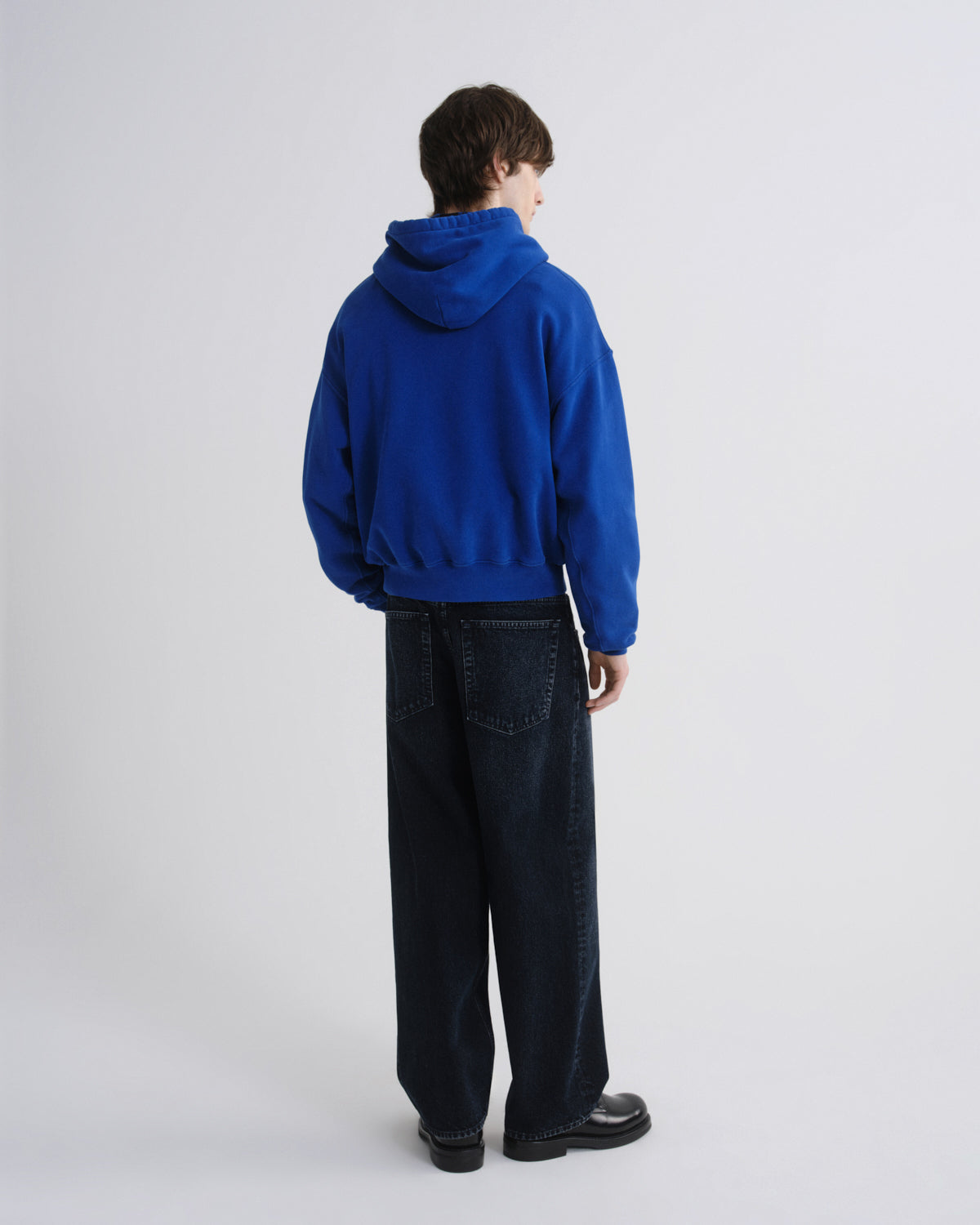 Men Boyce Hoodie in Cobalt - Agolde