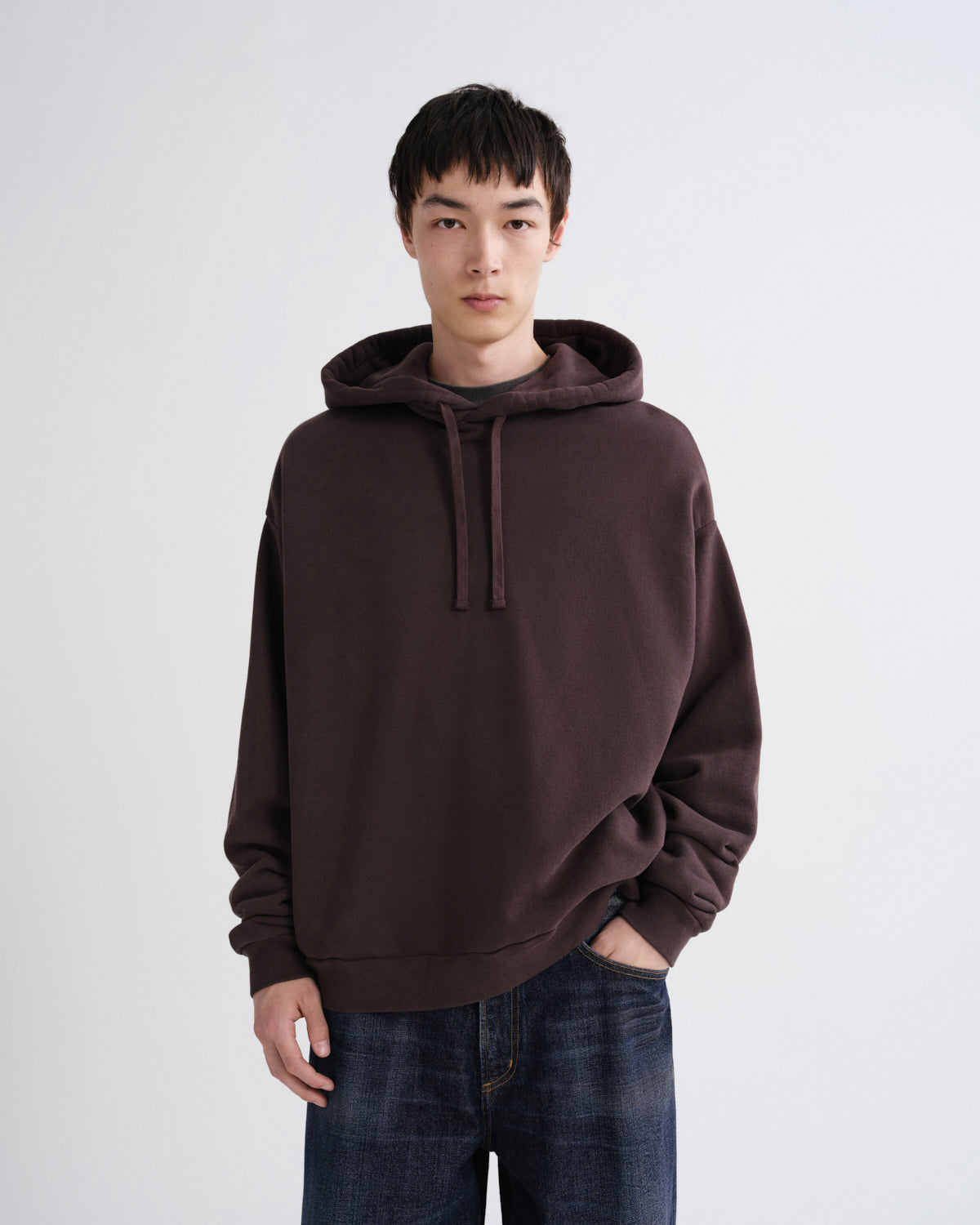 Men Salford Hoodie in Forge - Agolde