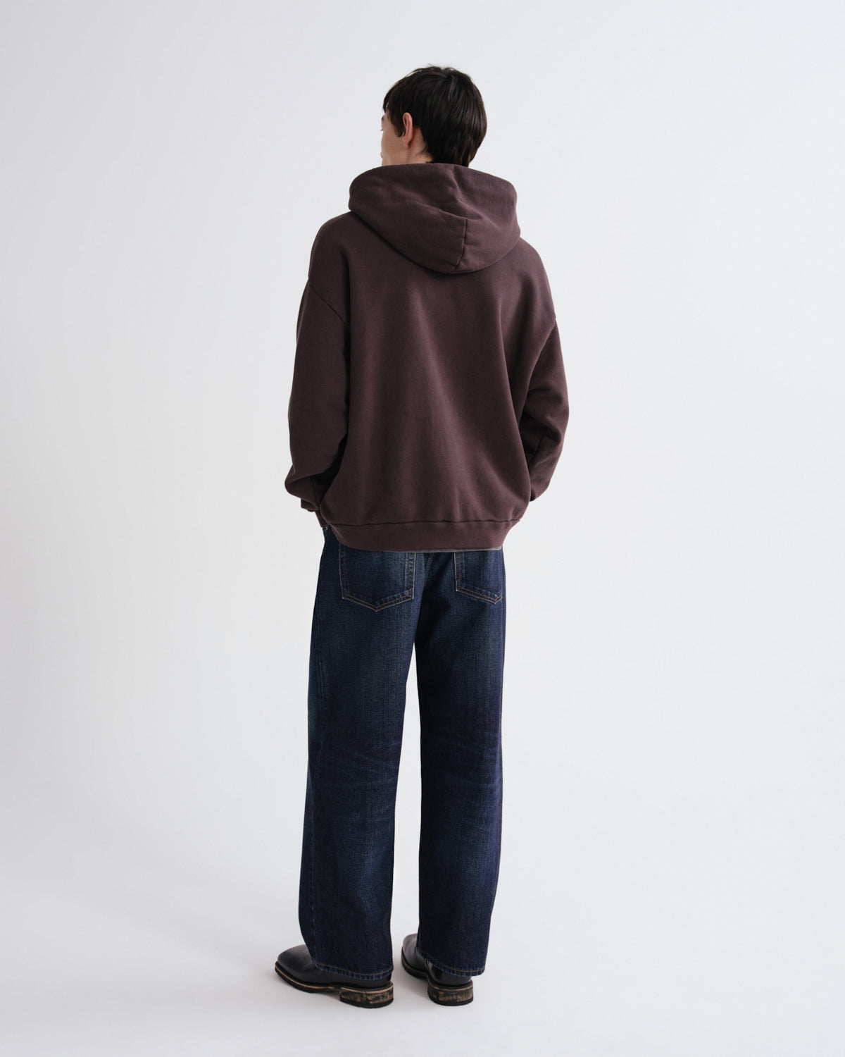 Men Salford Hoodie in Forge - Agolde