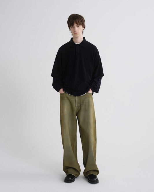 Men Bagley Jean Rounded Baggy in Cast - Agolde