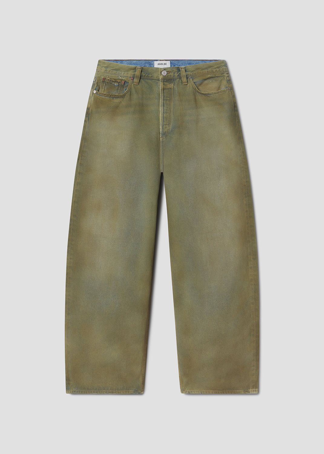 Men Bagley Jean Rounded Baggy in Cast - Agolde