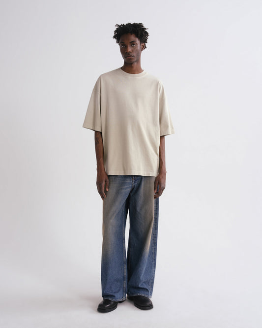 Men Bagley Jean Rounded Baggy in Left Field - Agolde