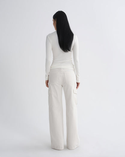 Women caryle turtleneck vapor - Agolde