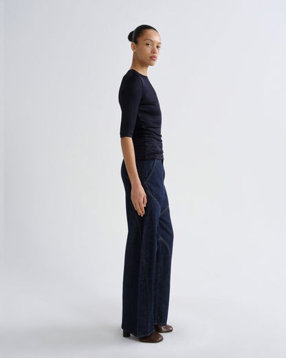 Women saige tee navy - Agolde
