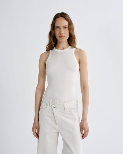 Women andre racer tank vapor - Agolde