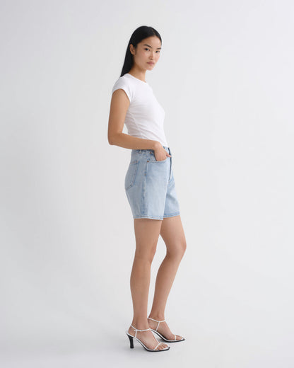 Women Dame Short High Rise Baggy in Convert - Agolde