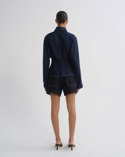 Women Leith Short in Rinse - Agolde