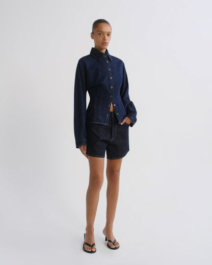 Women Leith Short in Rinse - Agolde