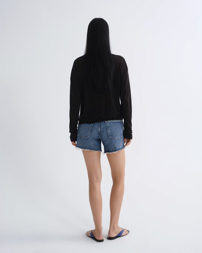 Women Parker Long Short in Upshot - Agolde