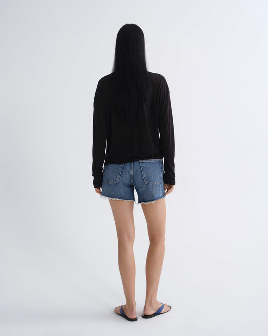 Women Parker Long Short in Upshot - Agolde