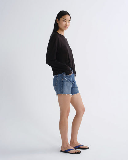 Women Parker Long Short in Upshot - Agolde