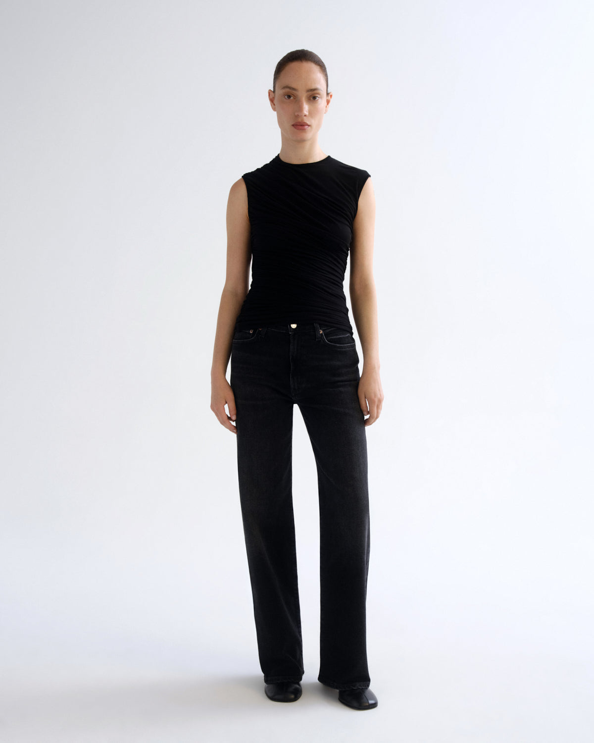 Women Harper Straight Jean (Weightless Stretch) in Hush - Agolde