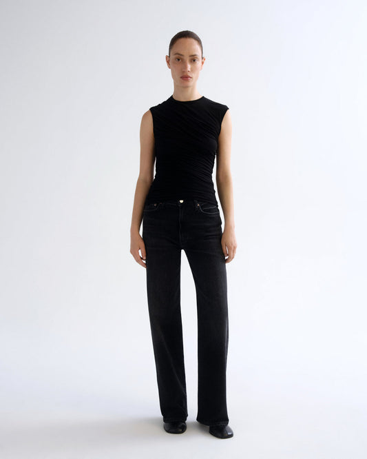 Women Harper Straight Jean (Weightless Stretch) in Hush - Agolde