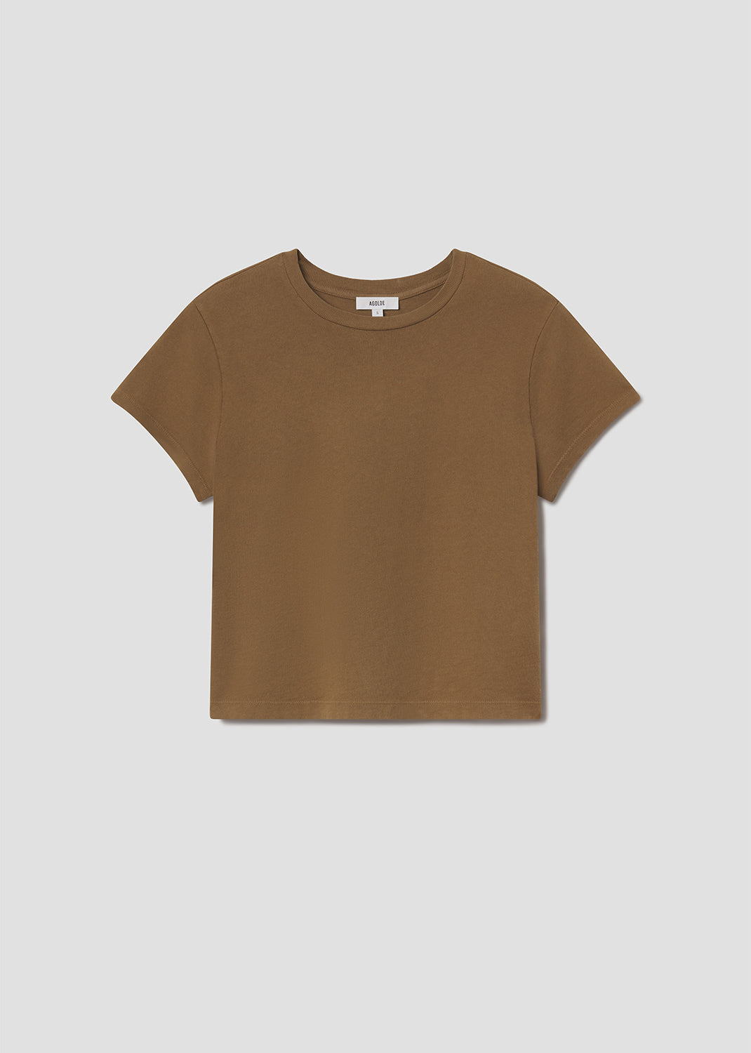 Women Adine Shrunken Tee in Hamoa - Agolde