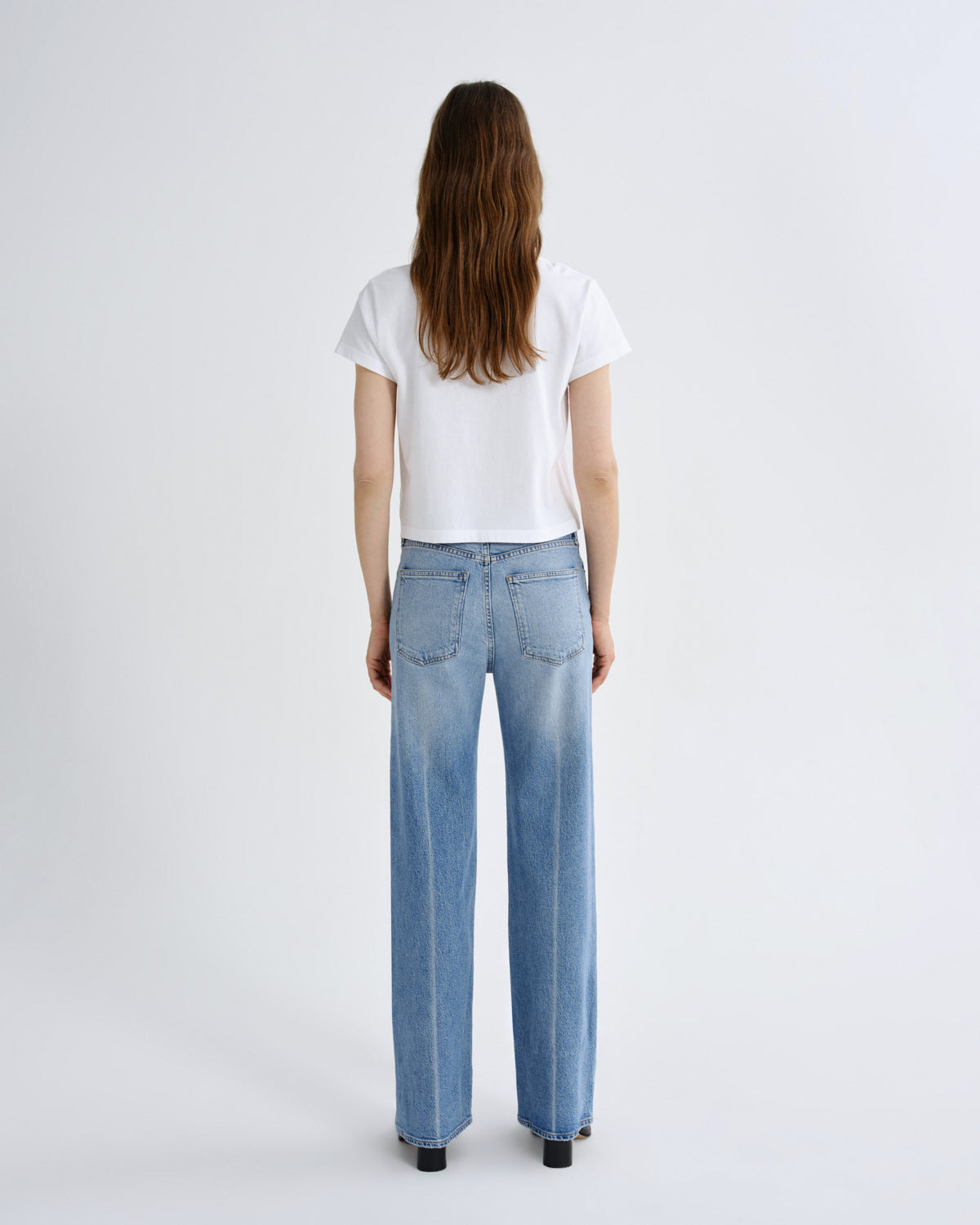 Women Harper Straight Jean Weightless Stretch in Outlook - Agolde