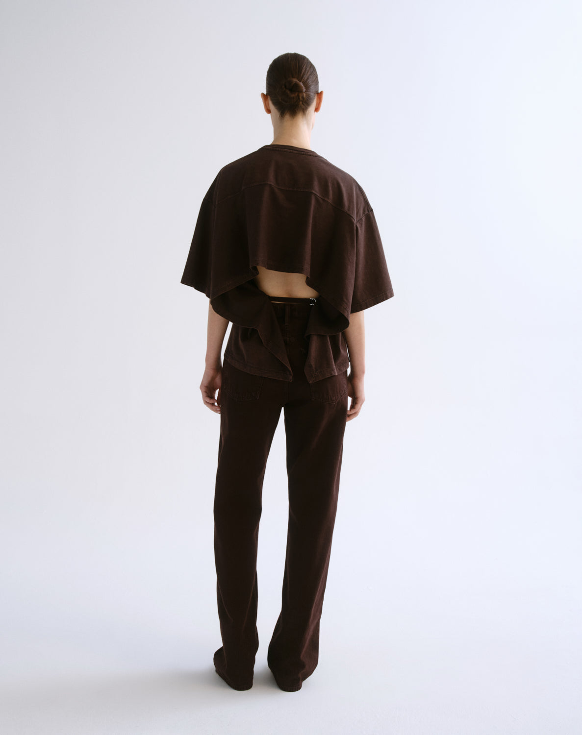 Women Theo T Shirt in Tone - Agolde